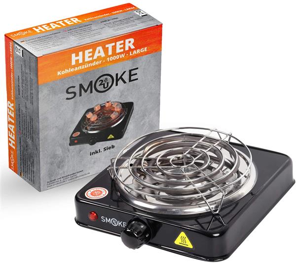 Smoke2U Kohleanzünder Hotplate 1000W
